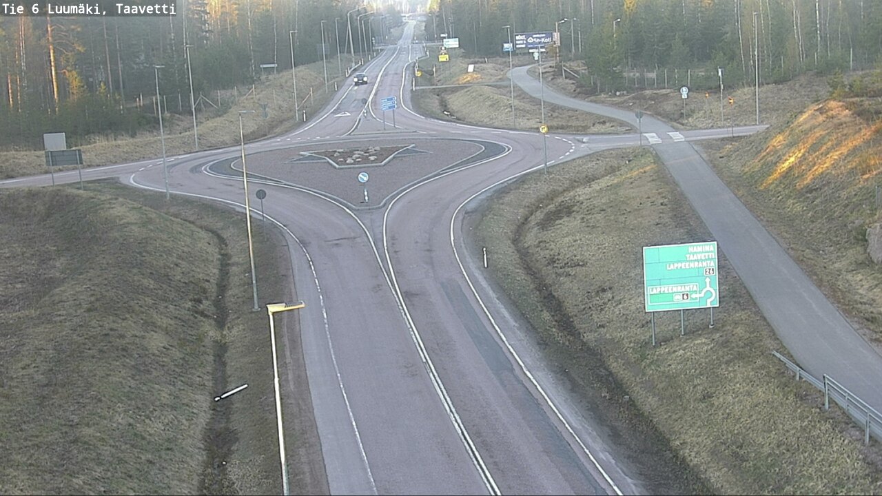 Kelikamerat Kuva Tie 6 Luumäki, Taavetti, Luumäki, Etelä-Karjala