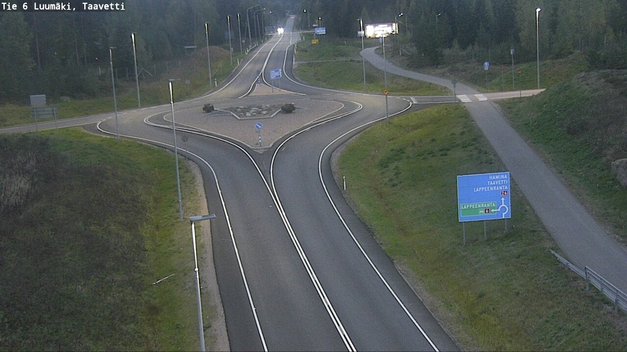 Kelikamerat Kuva Tie 6 Luumäki, Taavetti, Luumäki, Etelä-Karjala