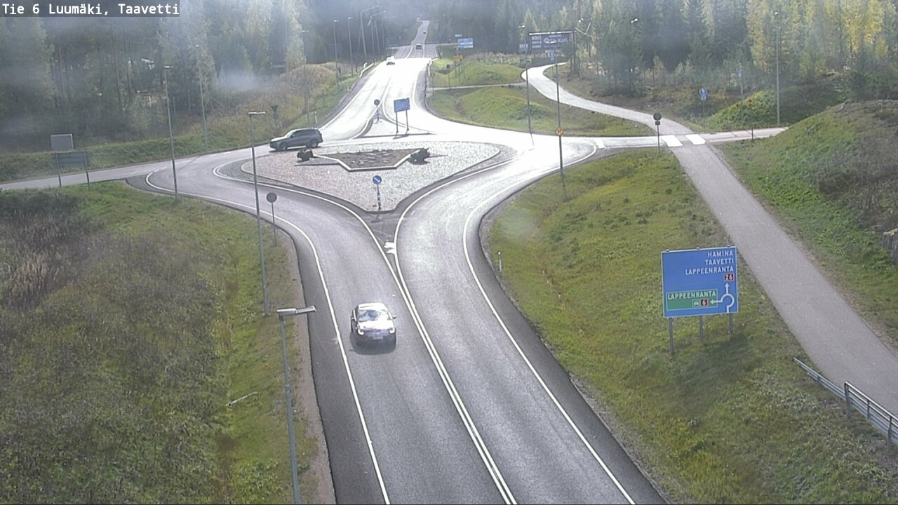 Weather Camera Image Road 6 Luumäki, Taavetti, Luumäki, Etelä-Karjala