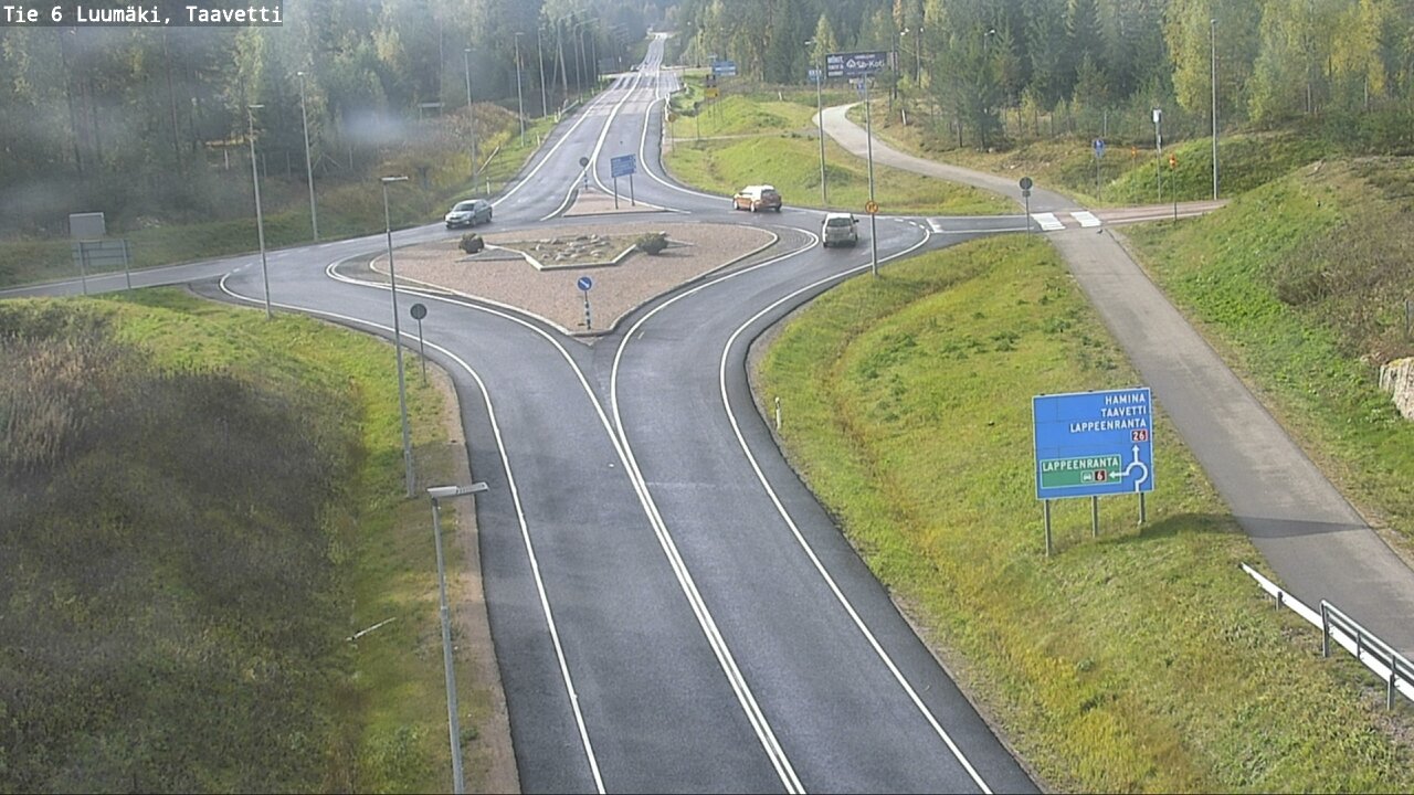 Kelikamerat Kuva Tie 6 Luumäki, Taavetti, Luumäki, Etelä-Karjala