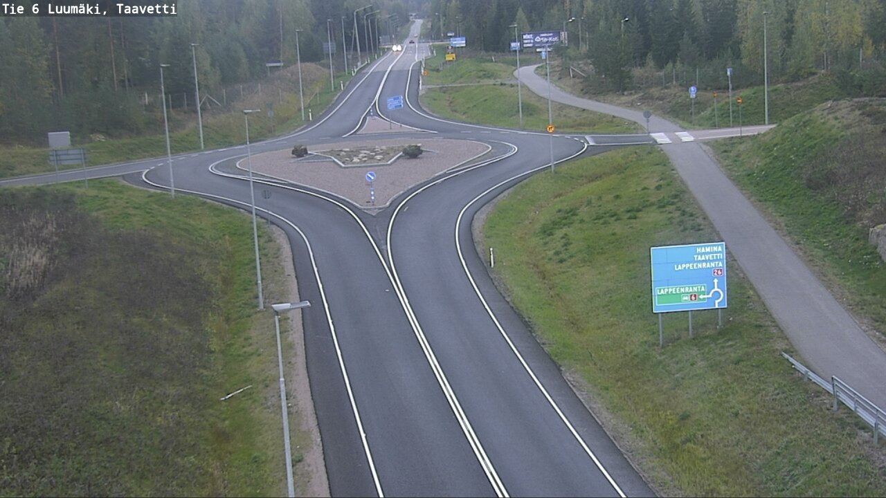 Kelikamerat Kuva Tie 6 Luumäki, Taavetti, Luumäki, Etelä-Karjala