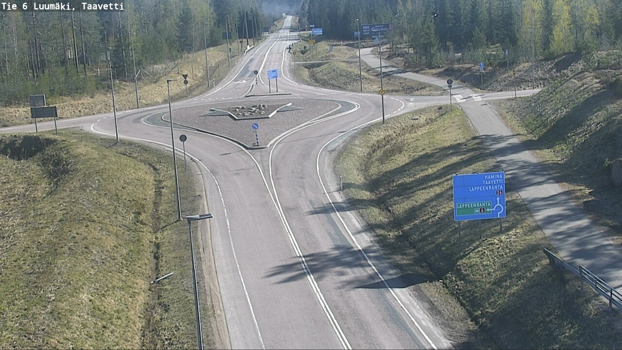 Kelikamerat Kuva Tie 6 Luumäki, Taavetti, Luumäki, Etelä-Karjala