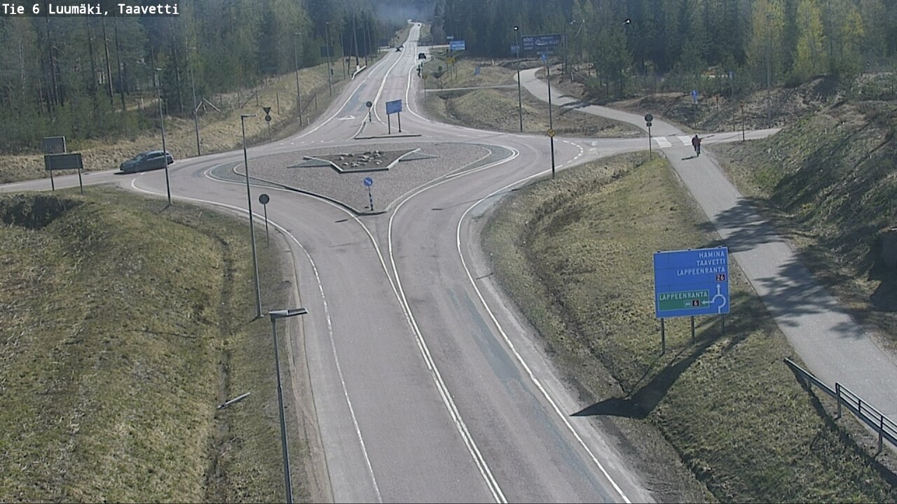 Kelikamerat Kuva Tie 6 Luumäki, Taavetti, Luumäki, Etelä-Karjala