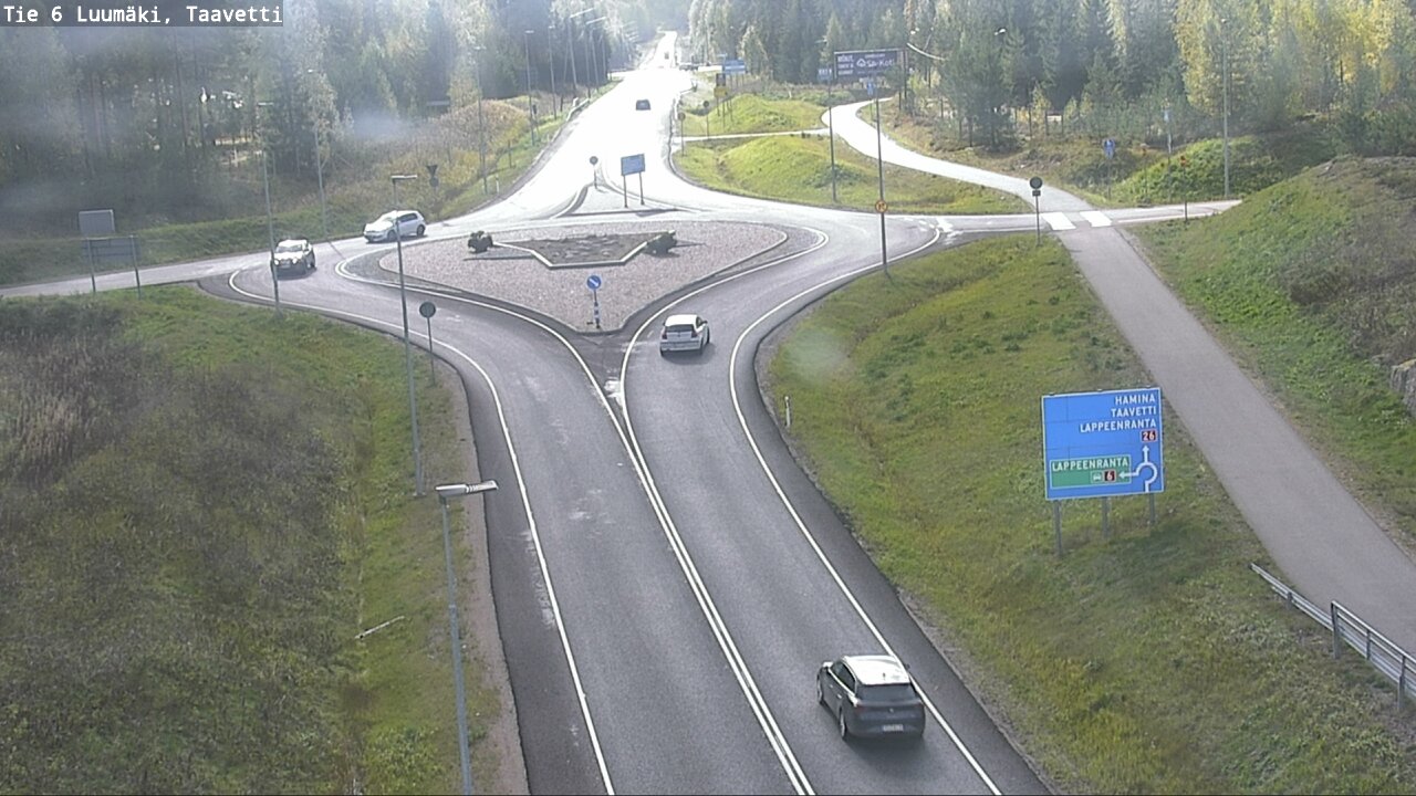 Weather Camera Image Road 6 Luumäki, Taavetti, Luumäki, Etelä-Karjala