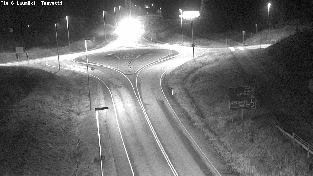 Weather Camera Image Road 6 Luumäki, Taavetti, Luumäki, Etelä-Karjala