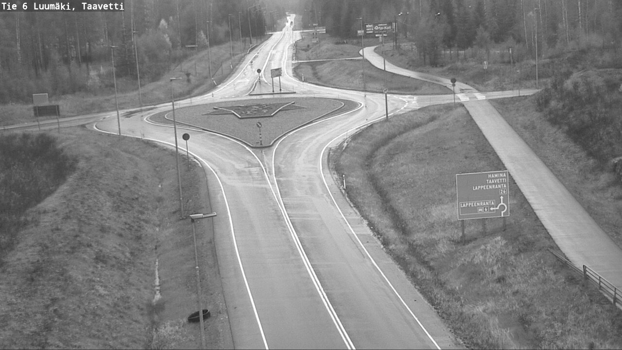 Weather Camera Image Road 6 Luumäki, Taavetti, Luumäki, Etelä-Karjala