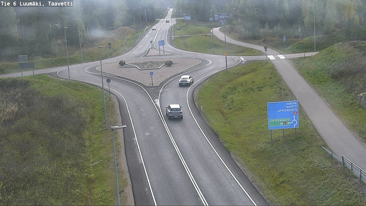 Kelikamerat Kuva Tie 6 Luumäki, Taavetti, Luumäki, Etelä-Karjala