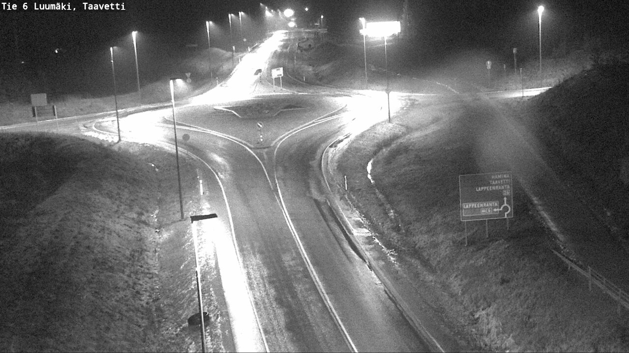 Weather Camera Image Road 6 Luumäki, Taavetti, Luumäki, Etelä-Karjala