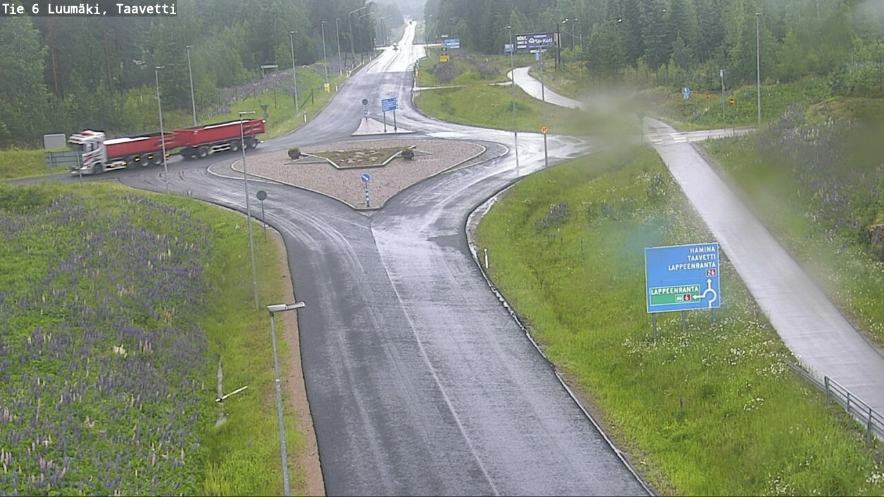 Kelikamerat Kuva Tie 6 Luumäki, Taavetti, Luumäki, Etelä-Karjala