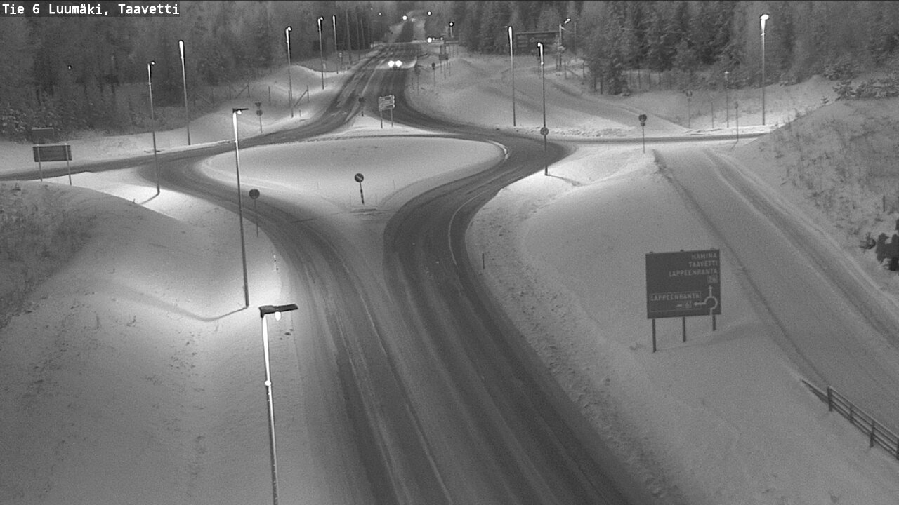 Kelikamerat Kuva Tie 6 Luumäki, Taavetti, Luumäki, Etelä-Karjala