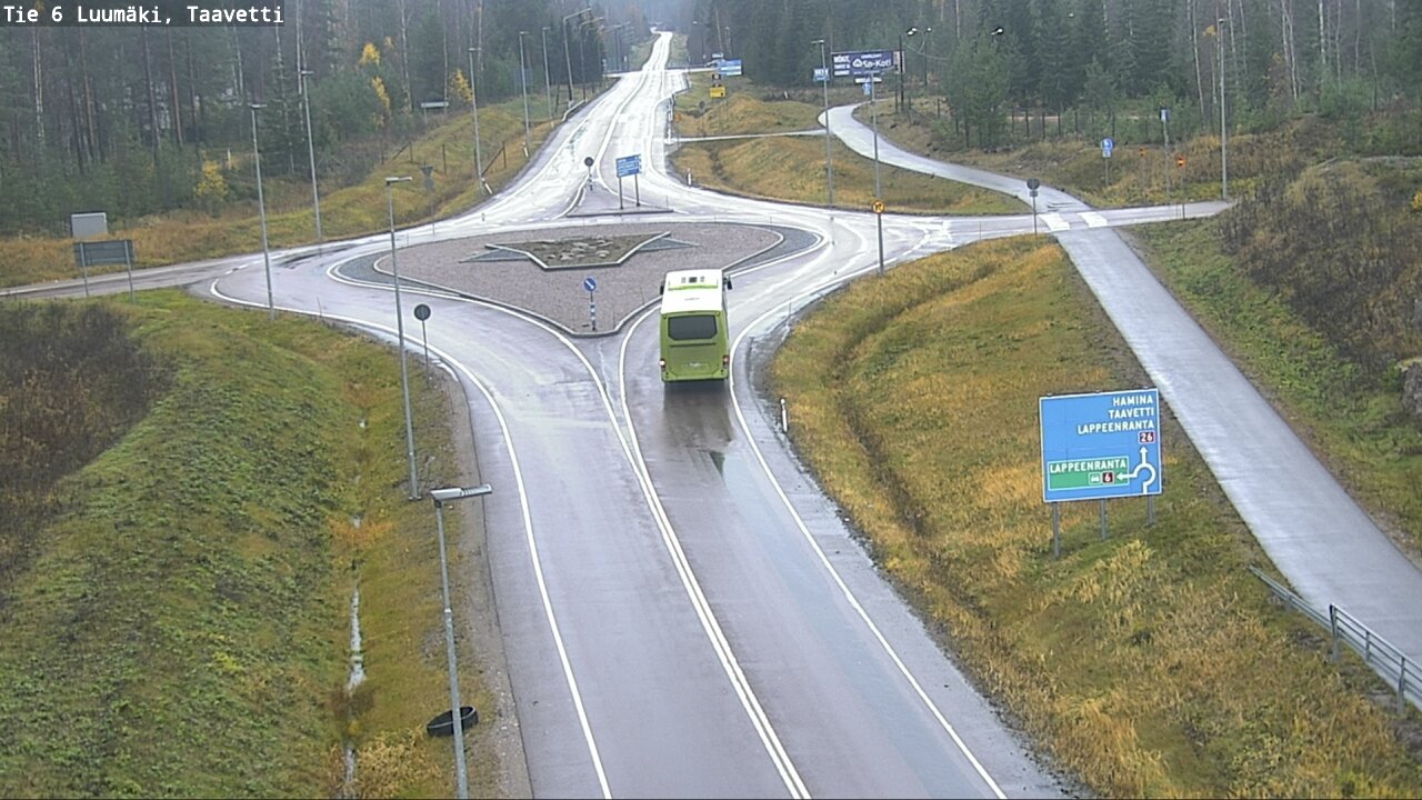 Weather Camera Image Road 6 Luumäki, Taavetti, Luumäki, Etelä-Karjala