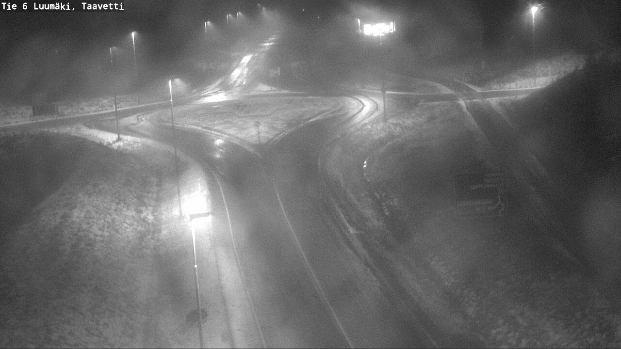 Weather Camera Image Väg 6 Luumäki, Taavetti, Luumäki, Etelä-Karjala