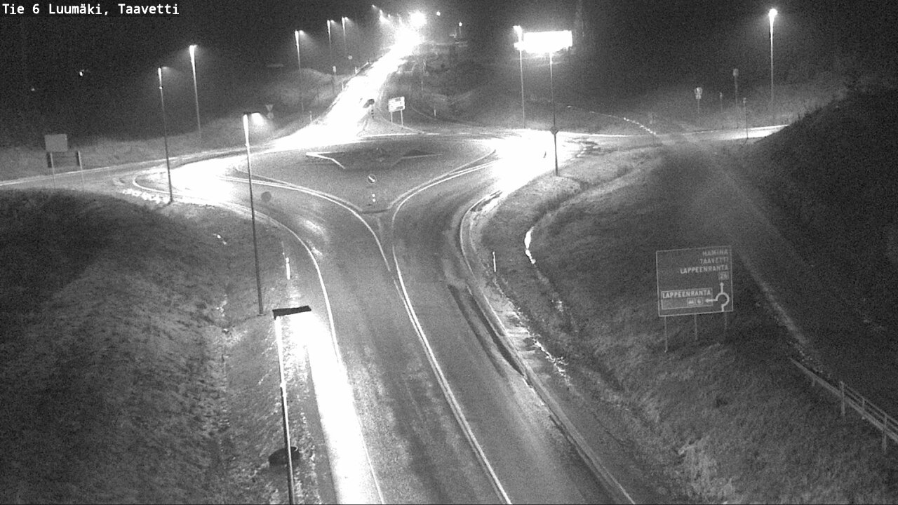 Weather Camera Image Road 6 Luumäki, Taavetti, Luumäki, Etelä-Karjala
