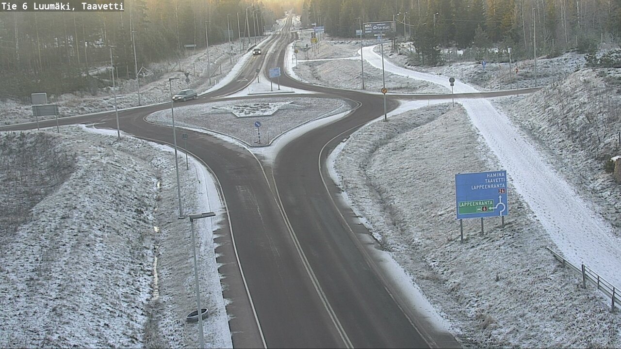 Kelikamerat Kuva Tie 6 Luumäki, Taavetti, Luumäki, Etelä-Karjala