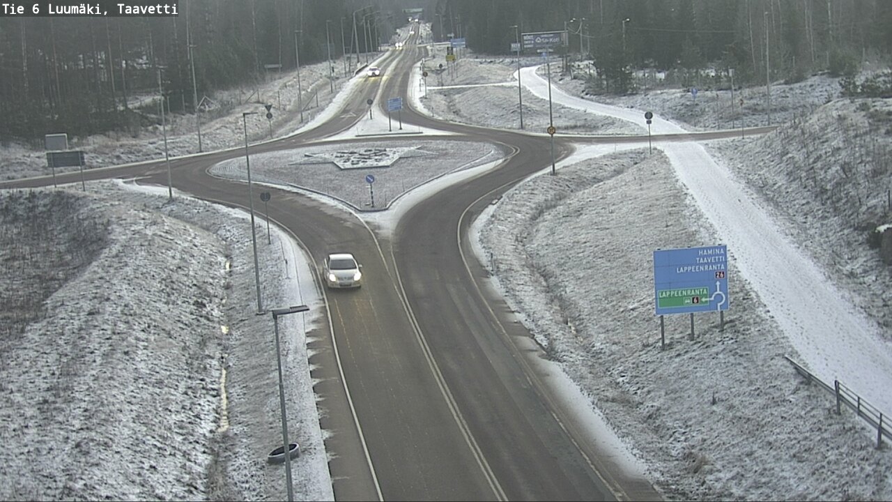 Kelikamerat Kuva Tie 6 Luumäki, Taavetti, Luumäki, Etelä-Karjala