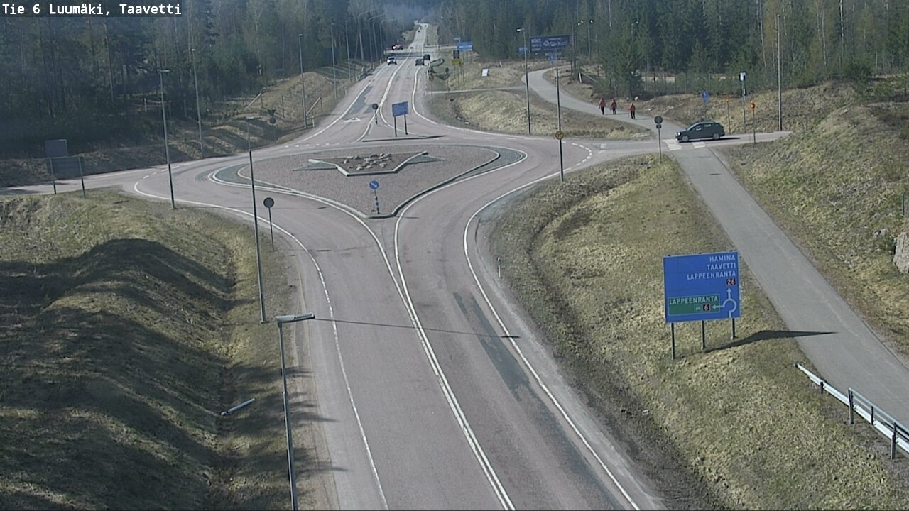 Kelikamerat Kuva Tie 6 Luumäki, Taavetti, Luumäki, Etelä-Karjala