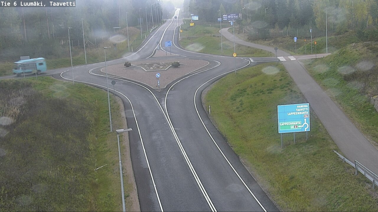 Kelikamerat Kuva Tie 6 Luumäki, Taavetti, Luumäki, Etelä-Karjala