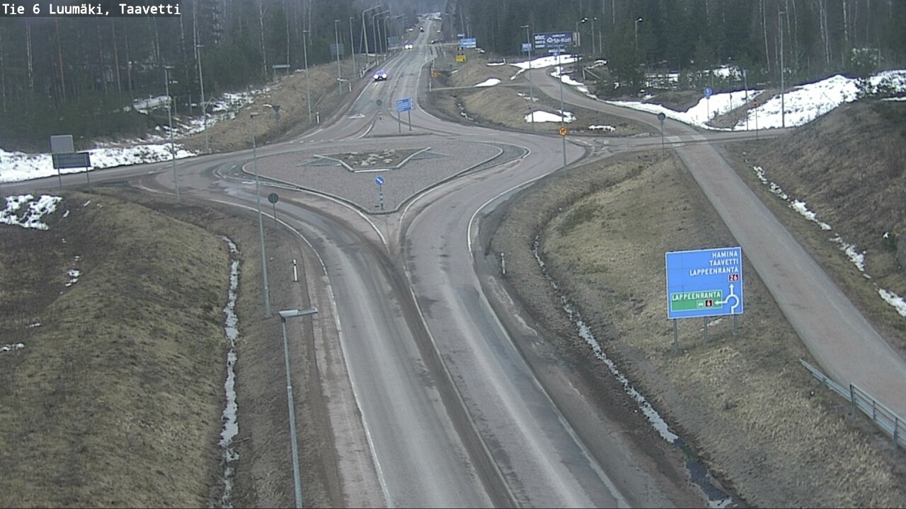 Kelikamerat Kuva Tie 6 Luumäki, Taavetti, Luumäki, Etelä-Karjala