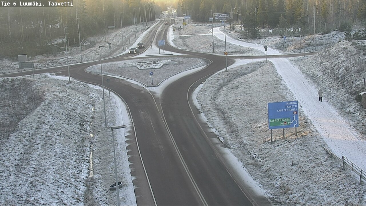 Kelikamerat Kuva Tie 6 Luumäki, Taavetti, Luumäki, Etelä-Karjala