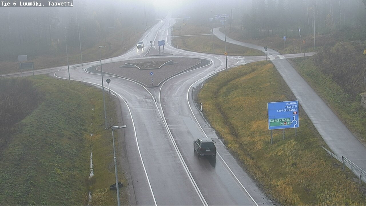 Kelikamerat Kuva Tie 6 Luumäki, Taavetti, Luumäki, Etelä-Karjala