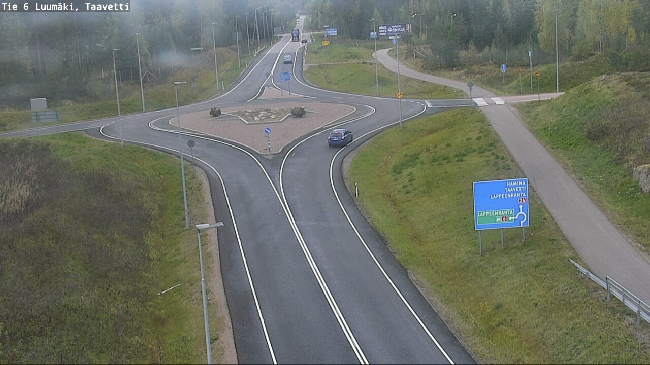 Kelikamerat Kuva Tie 6 Luumäki, Taavetti, Luumäki, Etelä-Karjala