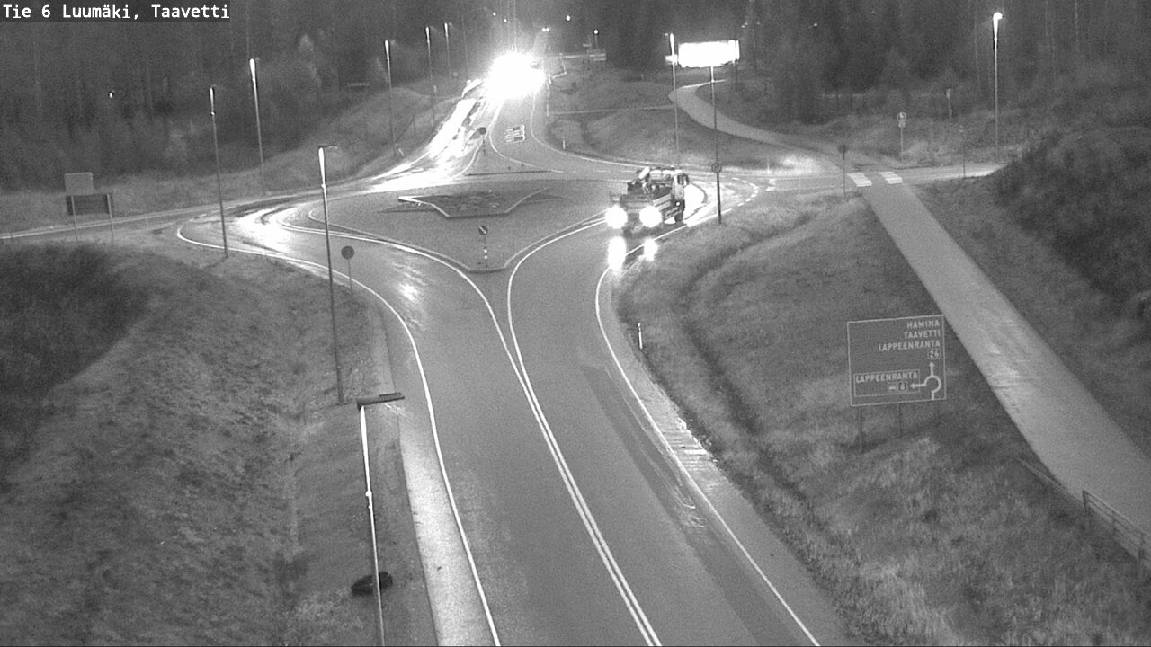 Weather Camera Image Road 6 Luumäki, Taavetti, Luumäki, Etelä-Karjala