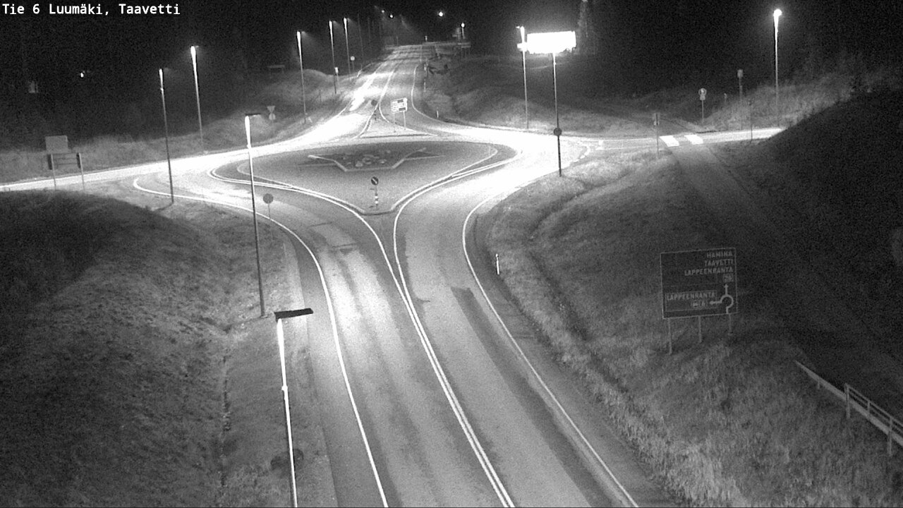 Weather Camera Image Road 6 Luumäki, Taavetti, Luumäki, Etelä-Karjala