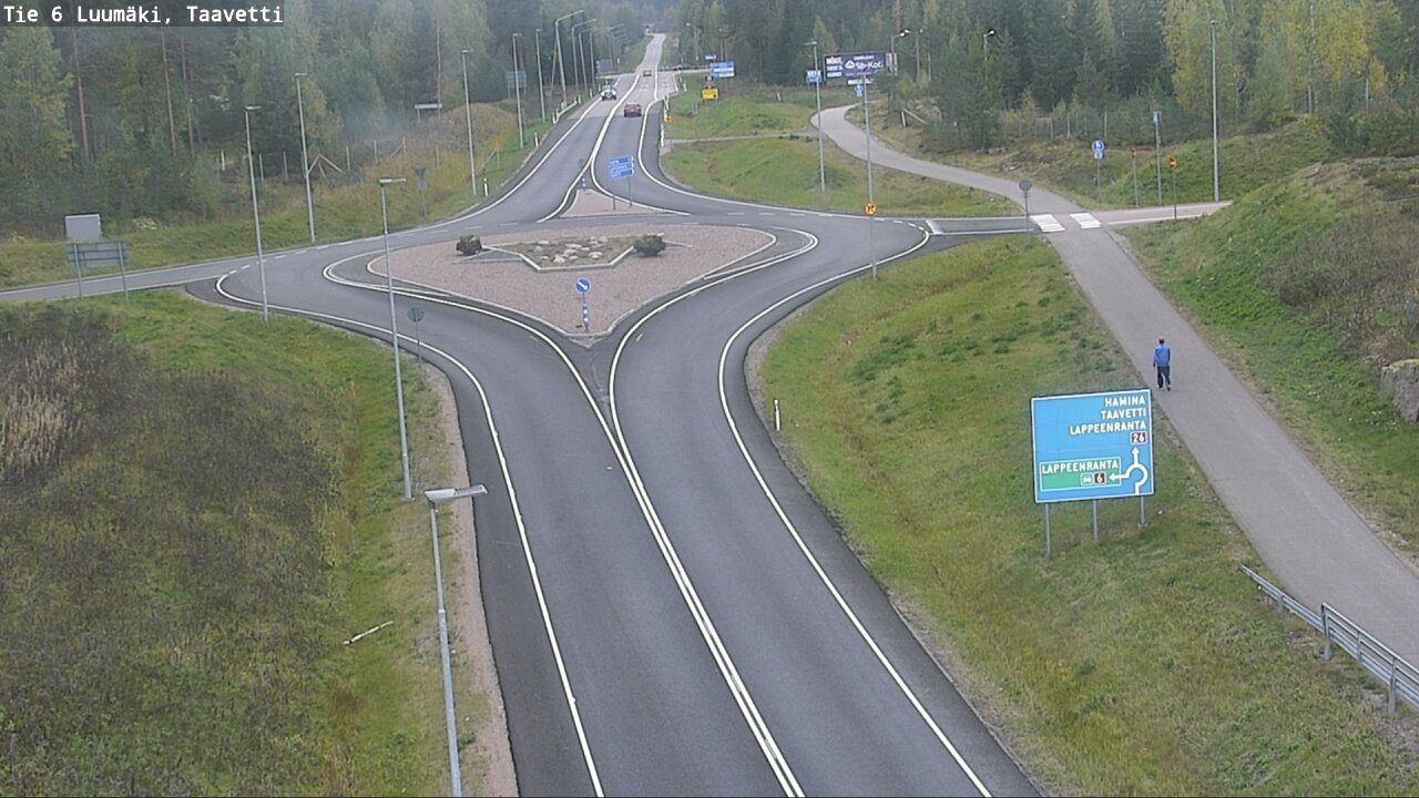 Kelikamerat Kuva Tie 6 Luumäki, Taavetti, Luumäki, Etelä-Karjala
