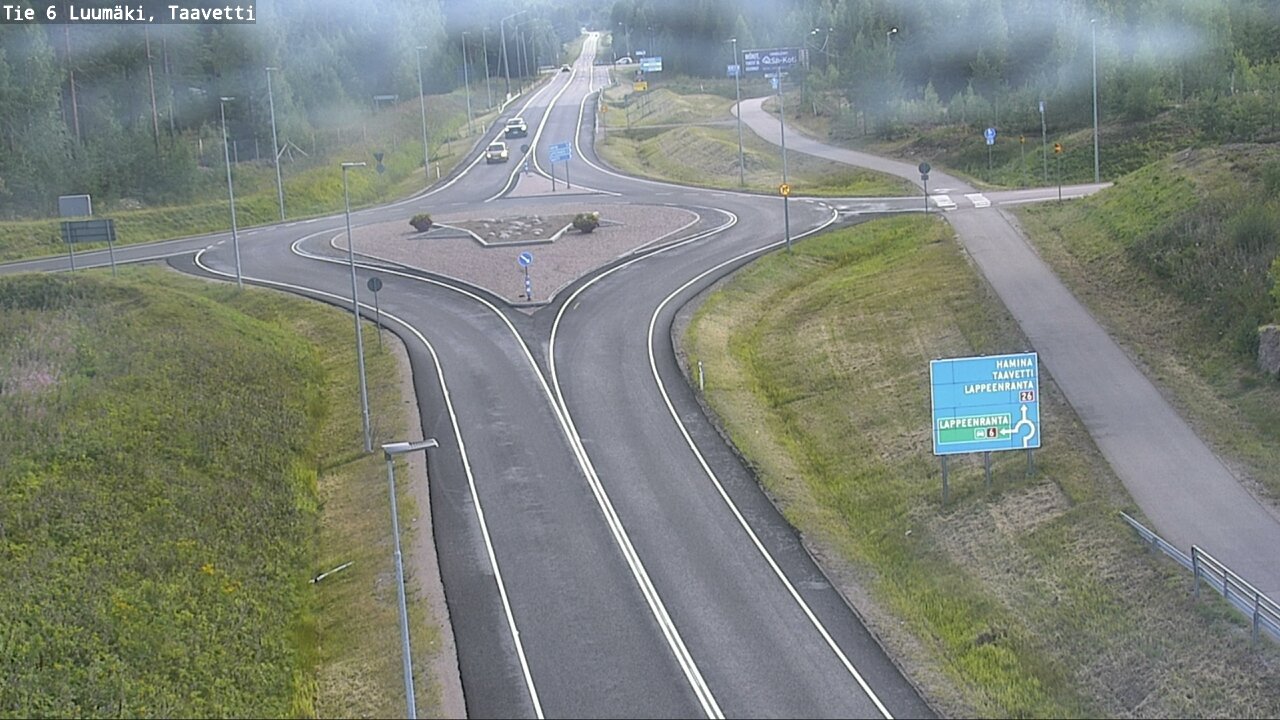 Kelikamerat Kuva Tie 6 Luumäki, Taavetti, Luumäki, Etelä-Karjala