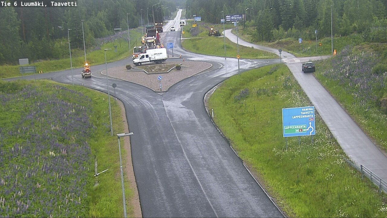 Kelikamerat Kuva Tie 6 Luumäki, Taavetti, Luumäki, Etelä-Karjala