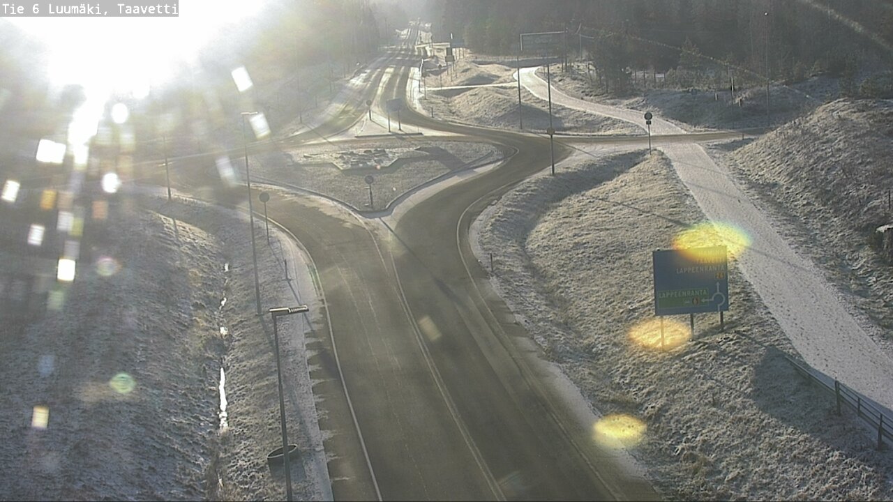 Kelikamerat Kuva Tie 6 Luumäki, Taavetti, Luumäki, Etelä-Karjala