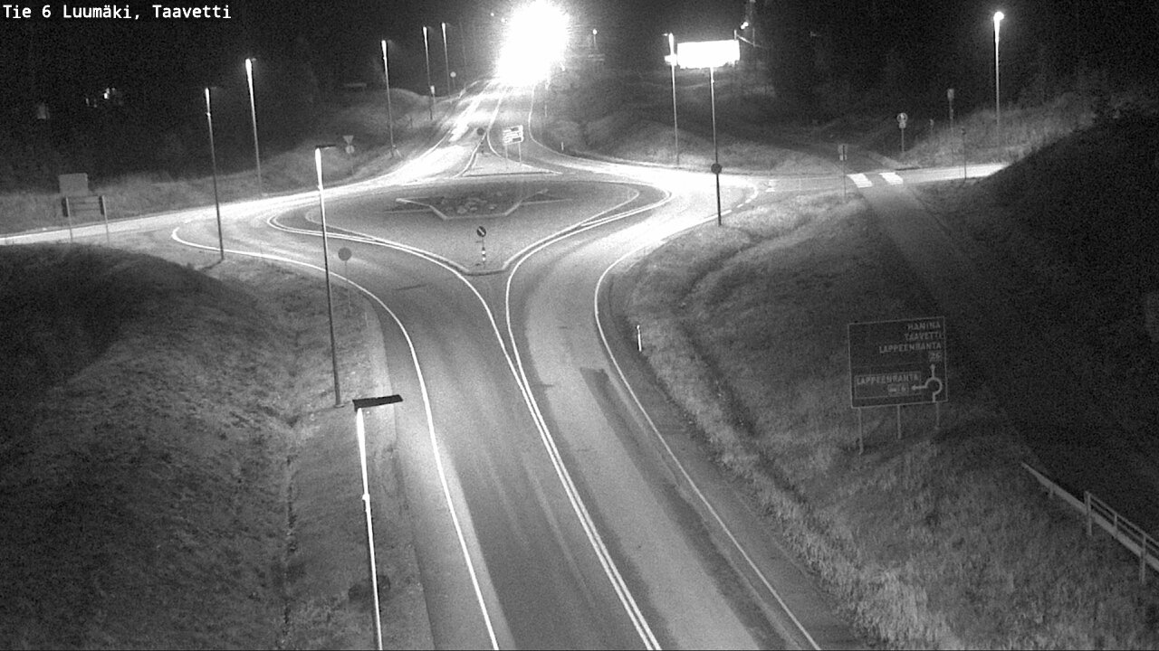 Weather Camera Image Road 6 Luumäki, Taavetti, Luumäki, Etelä-Karjala