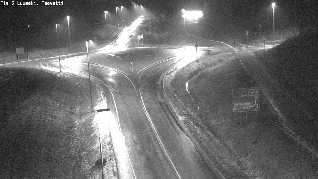 Weather Camera Image Road 6 Luumäki, Taavetti, Luumäki, Etelä-Karjala