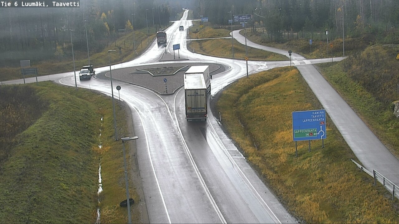 Kelikamerat Kuva Tie 6 Luumäki, Taavetti, Luumäki, Etelä-Karjala