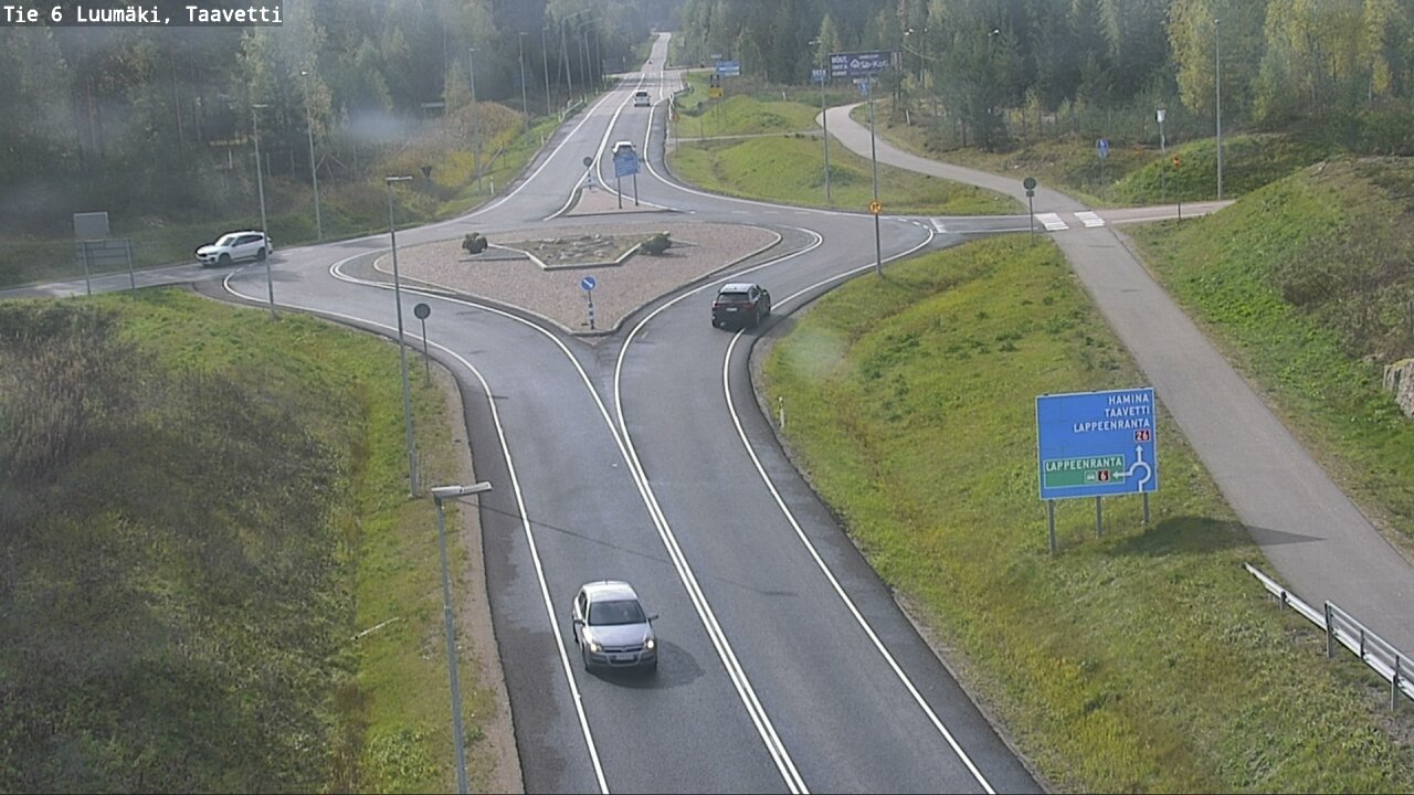 Weather Camera Image Road 6 Luumäki, Taavetti, Luumäki, Etelä-Karjala