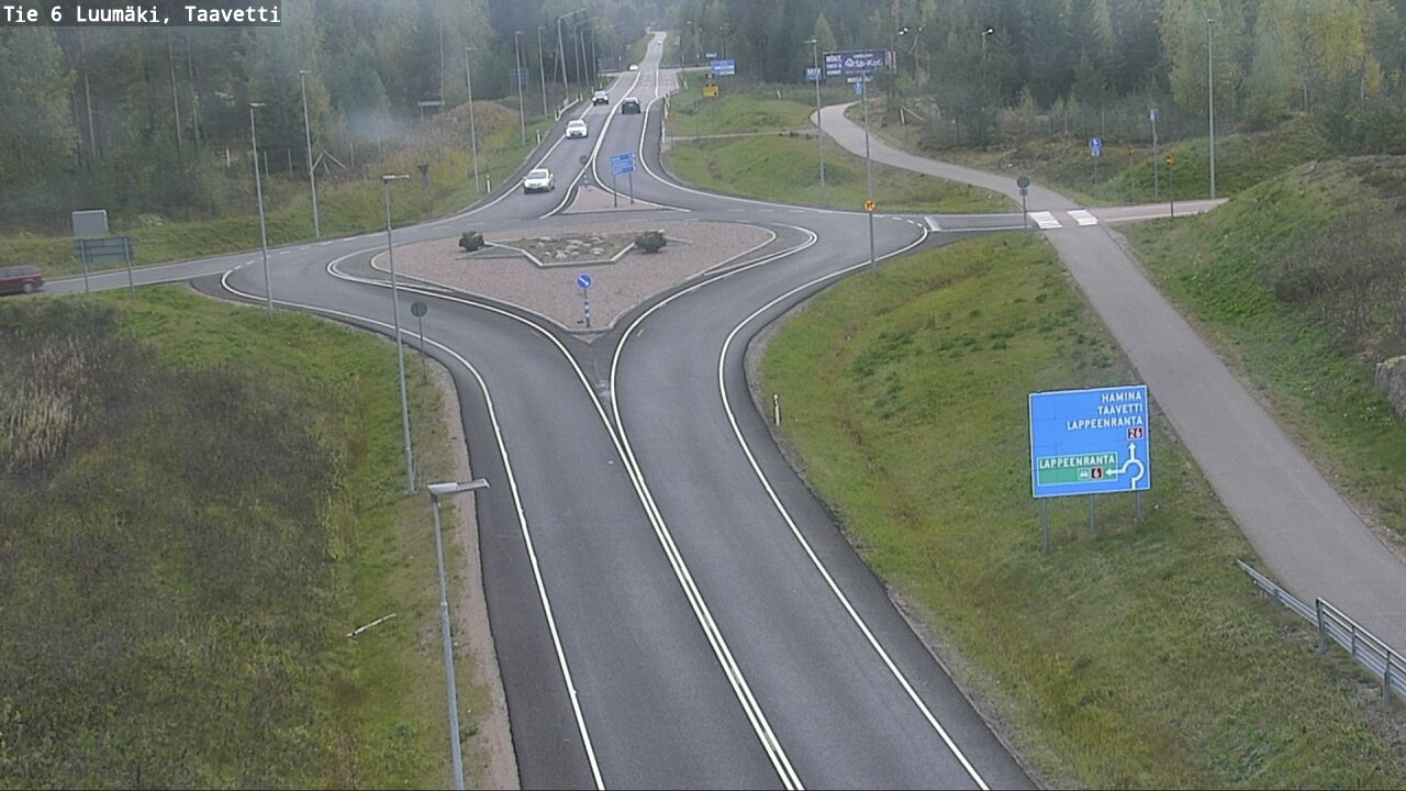 Kelikamerat Kuva Tie 6 Luumäki, Taavetti, Luumäki, Etelä-Karjala