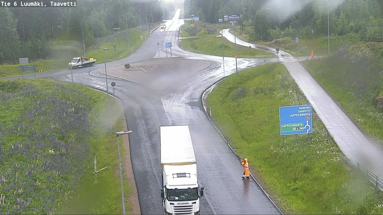 Kelikamerat Kuva Tie 6 Luumäki, Taavetti, Luumäki, Etelä-Karjala