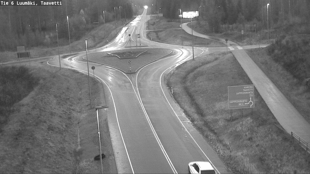 Weather Camera Image Road 6 Luumäki, Taavetti, Luumäki, Etelä-Karjala