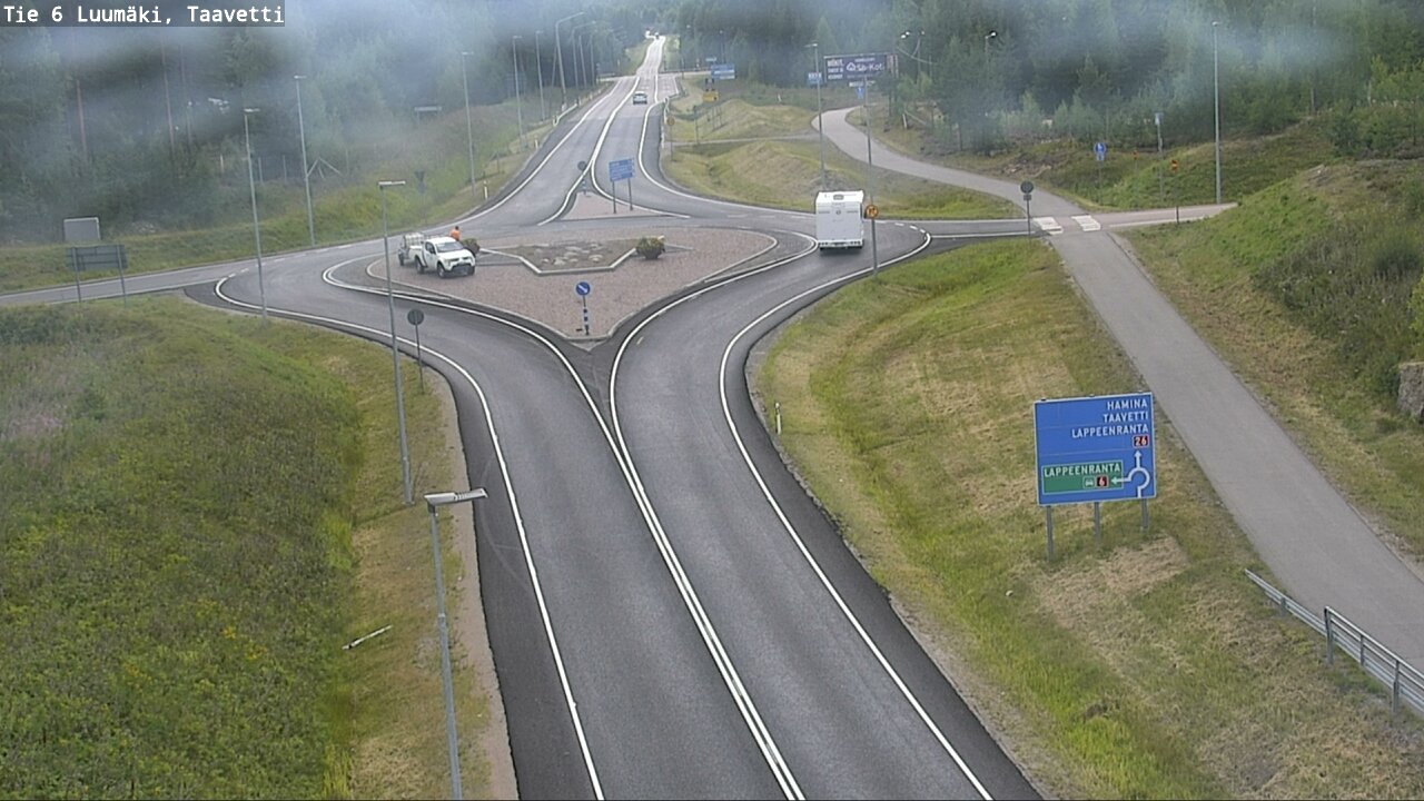 Kelikamerat Kuva Tie 6 Luumäki, Taavetti, Luumäki, Etelä-Karjala