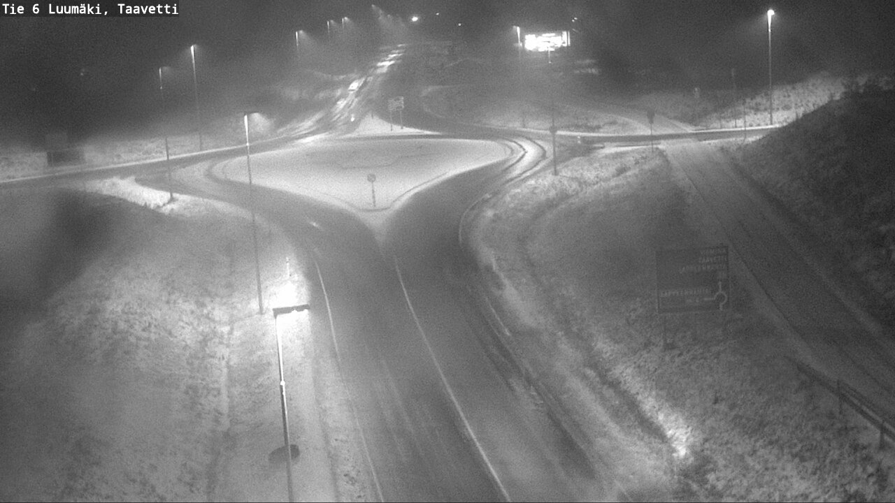 Weather Camera Image Väg 6 Luumäki, Taavetti, Luumäki, Etelä-Karjala