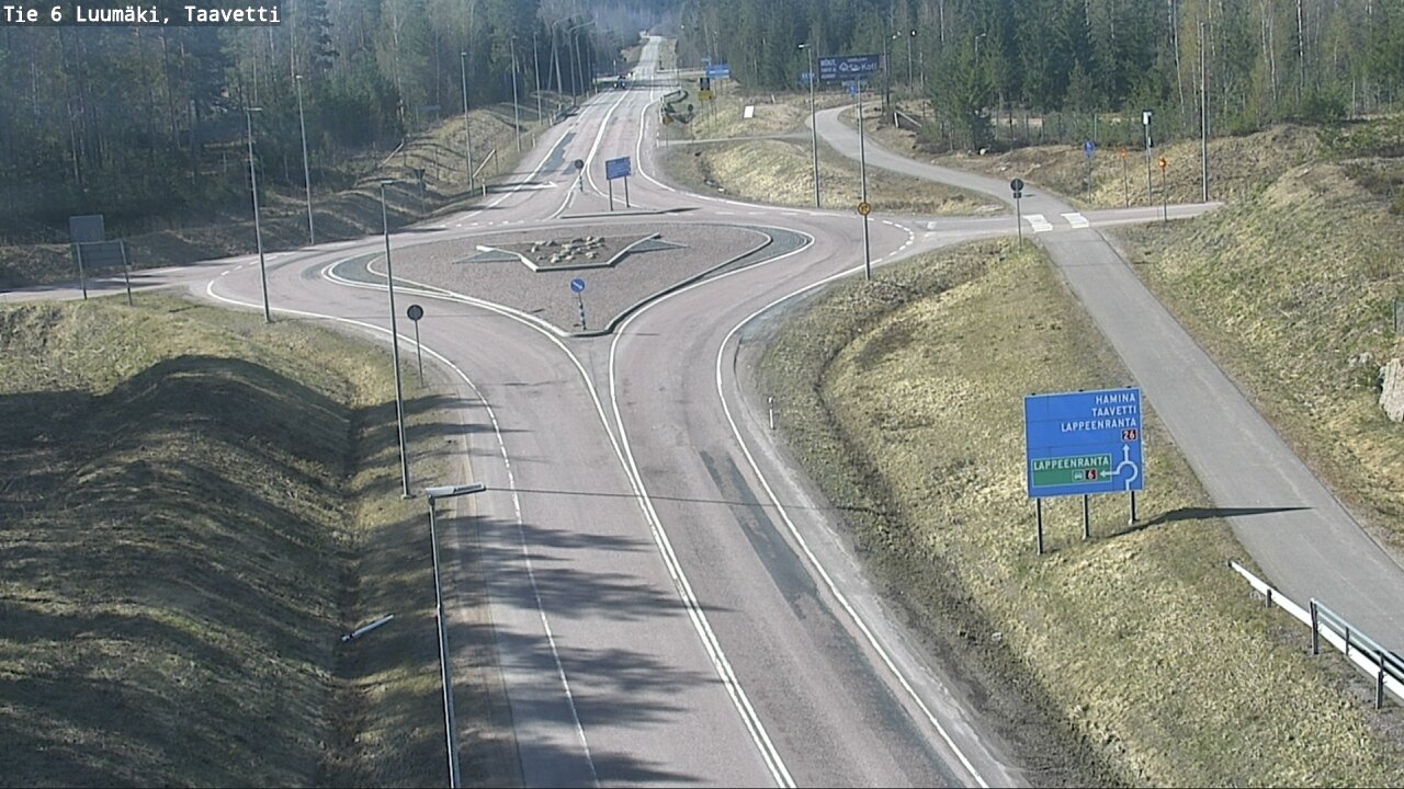 Kelikamerat Kuva Tie 6 Luumäki, Taavetti, Luumäki, Etelä-Karjala