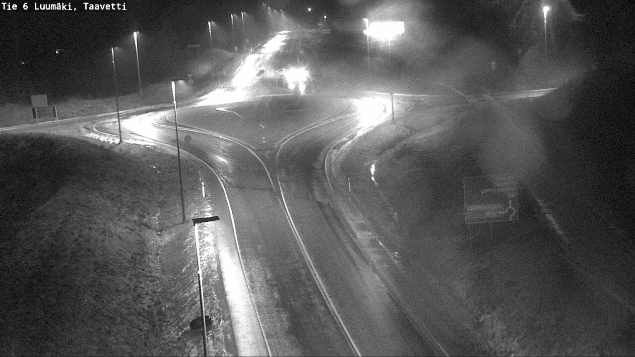 Weather Camera Image Road 6 Luumäki, Taavetti, Luumäki, Etelä-Karjala