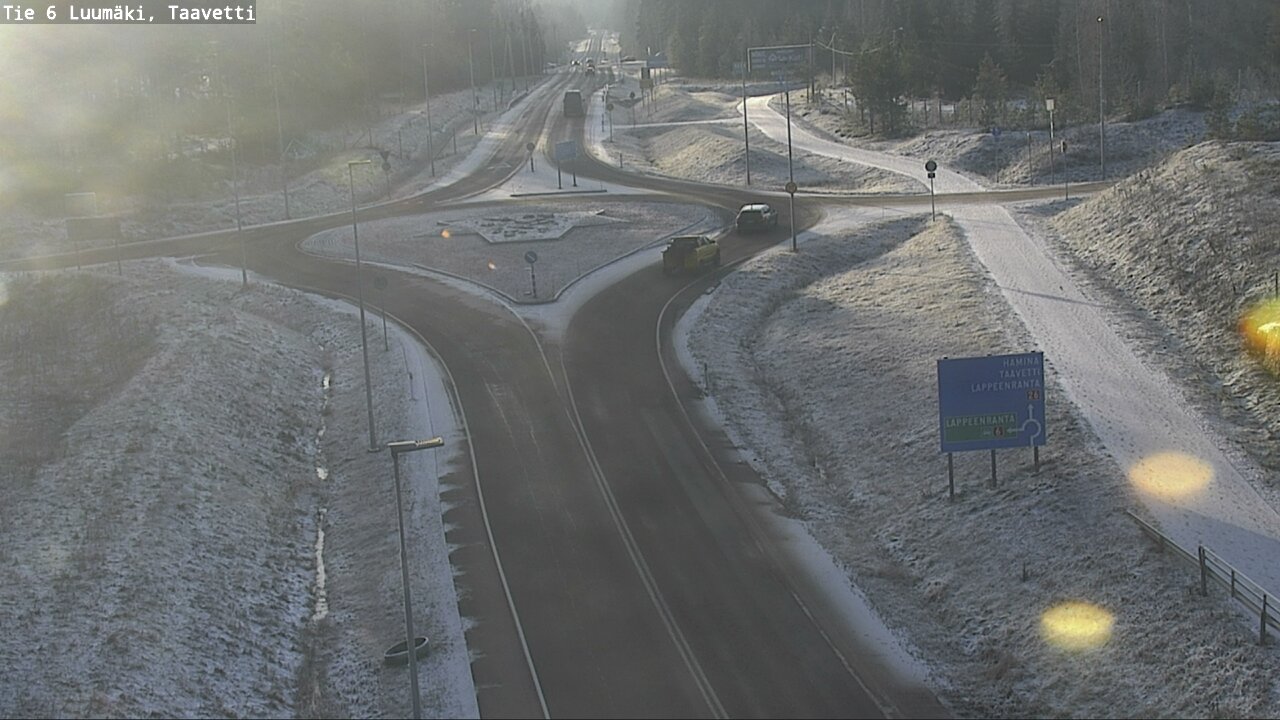 Kelikamerat Kuva Tie 6 Luumäki, Taavetti, Luumäki, Etelä-Karjala