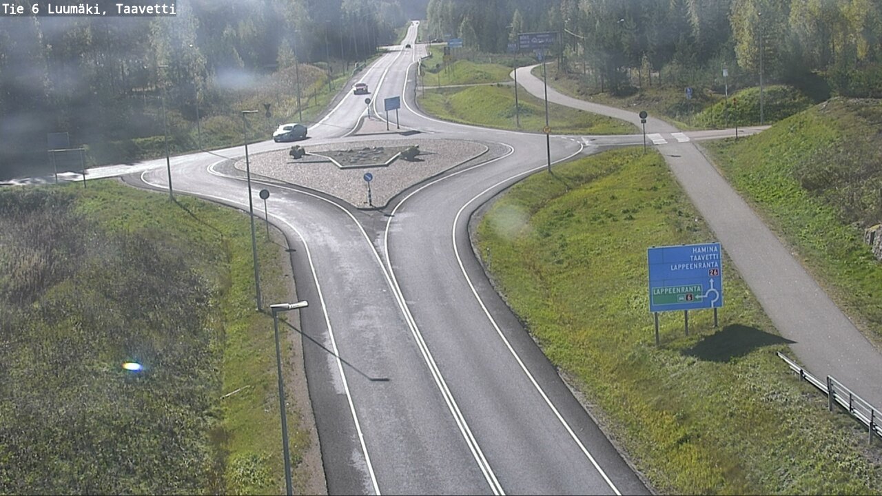 Weather Camera Image Road 6 Luumäki, Taavetti, Luumäki, Etelä-Karjala
