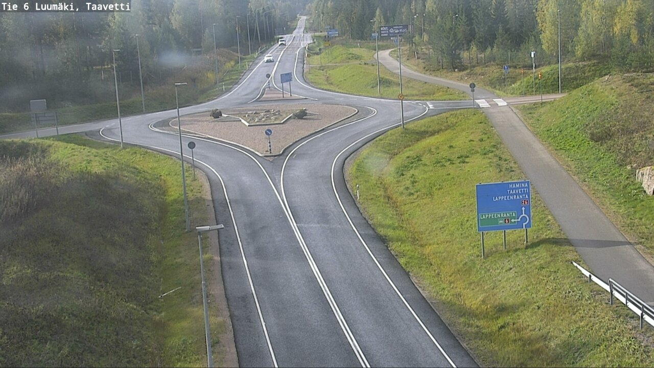 Weather Camera Image Road 6 Luumäki, Taavetti, Luumäki, Etelä-Karjala