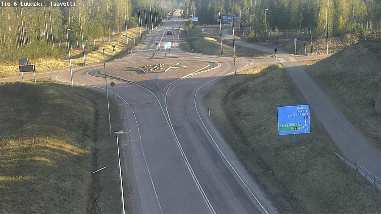 Kelikamerat Kuva Tie 6 Luumäki, Taavetti, Luumäki, Etelä-Karjala