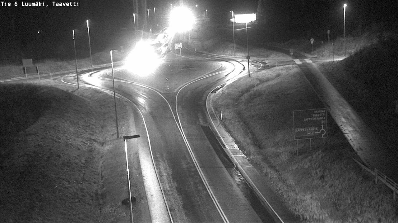 Weather Camera Image Road 6 Luumäki, Taavetti, Luumäki, Etelä-Karjala