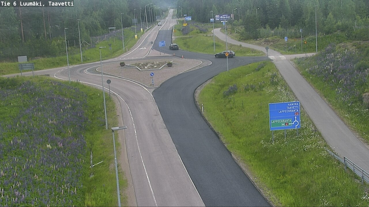 Kelikamerat Kuva Tie 6 Luumäki, Taavetti, Luumäki, Etelä-Karjala