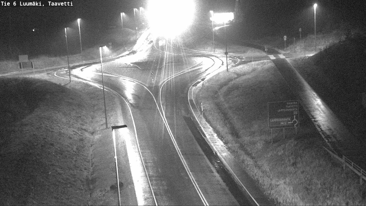 Weather Camera Image Road 6 Luumäki, Taavetti, Luumäki, Etelä-Karjala