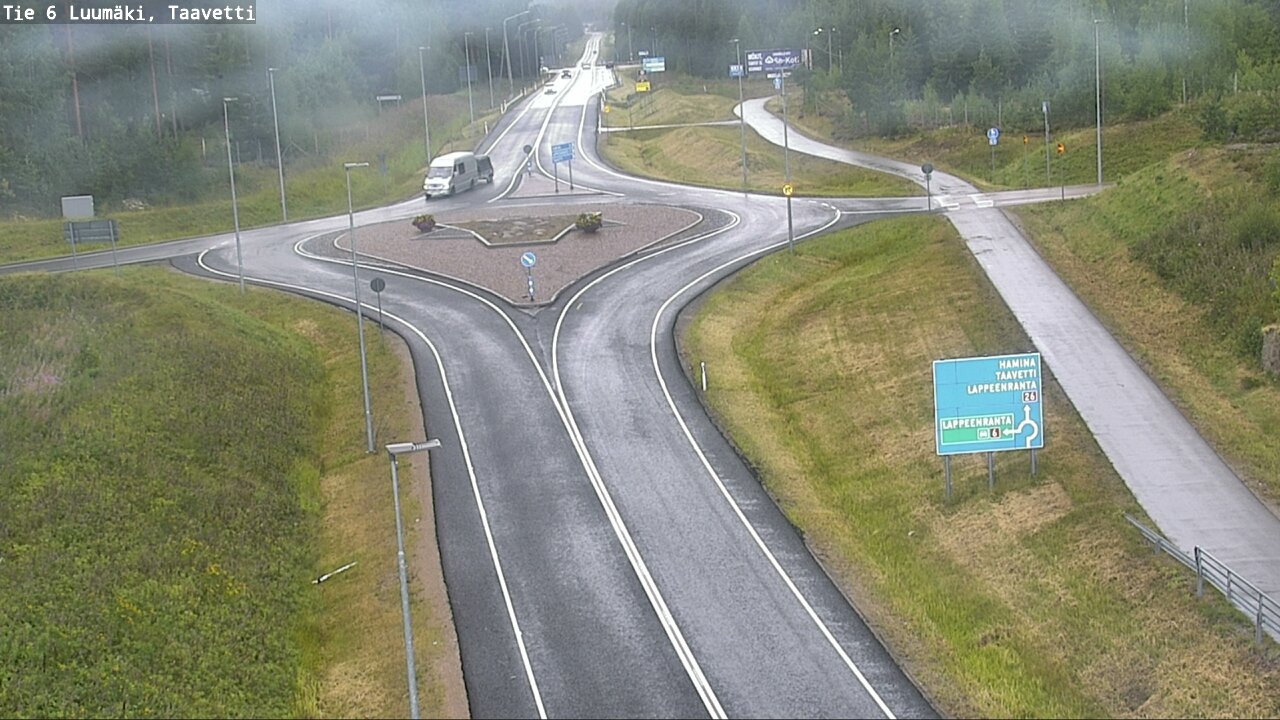 Kelikamerat Kuva Tie 6 Luumäki, Taavetti, Luumäki, Etelä-Karjala